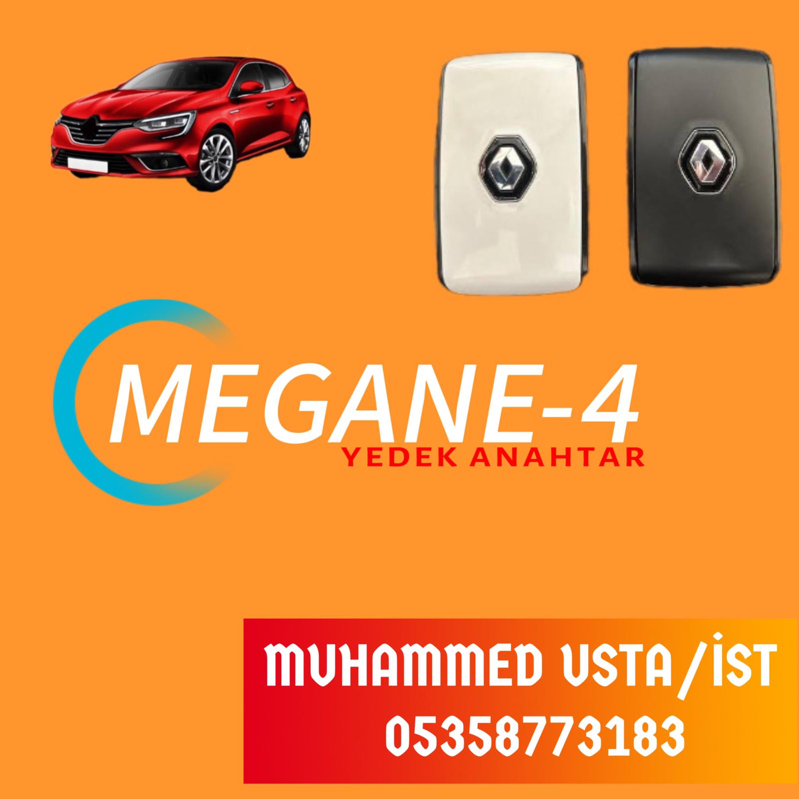 MEGANE 4 YEDEK ANAHTAR