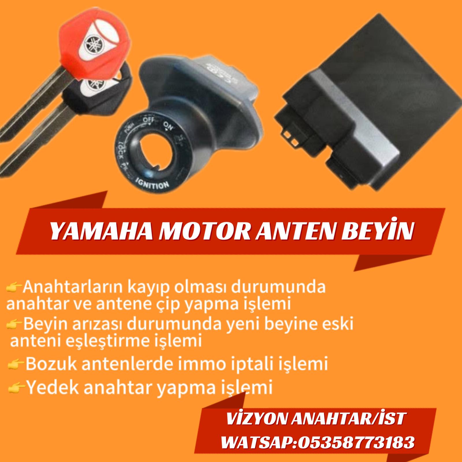 YAMAHA MOTOR ANTENİ-MOTOR BEYNİ