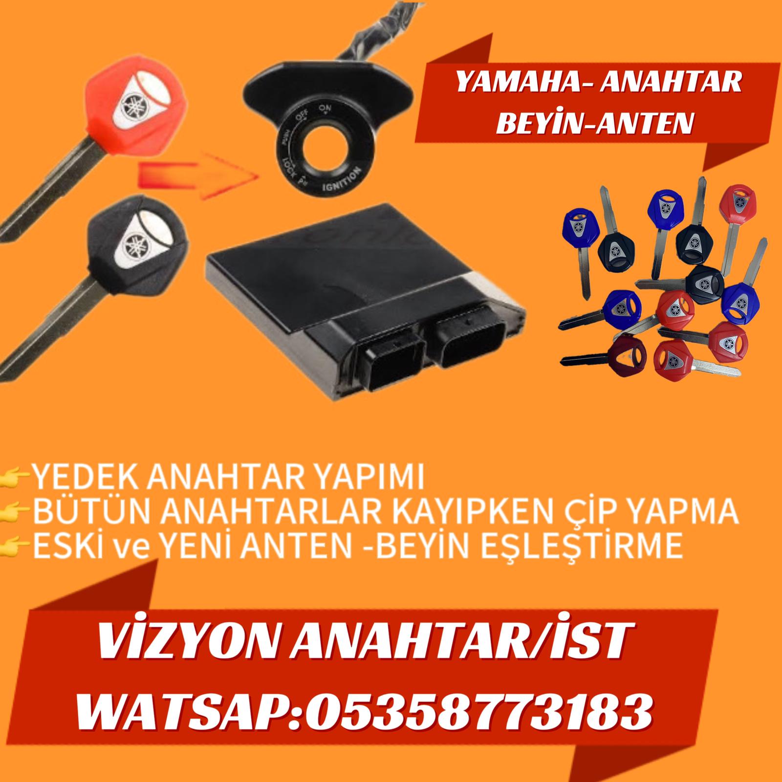 Yamaha T-MAX ANTENİ VE BEYNİ
