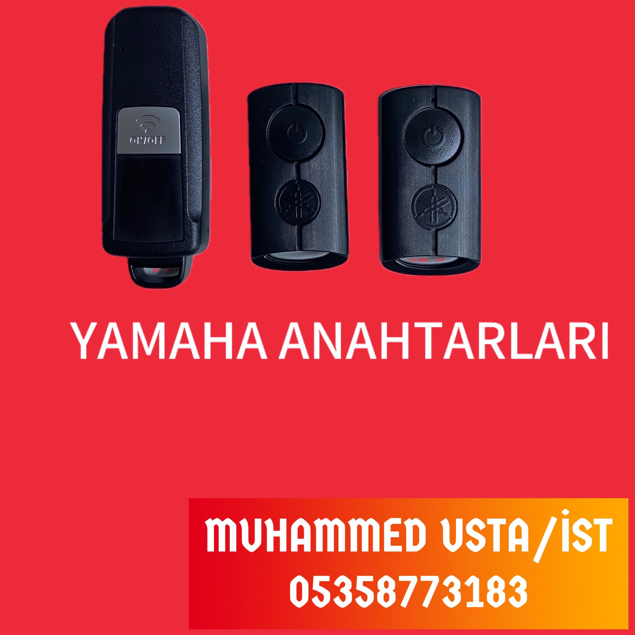 yamaha yedek anahtar