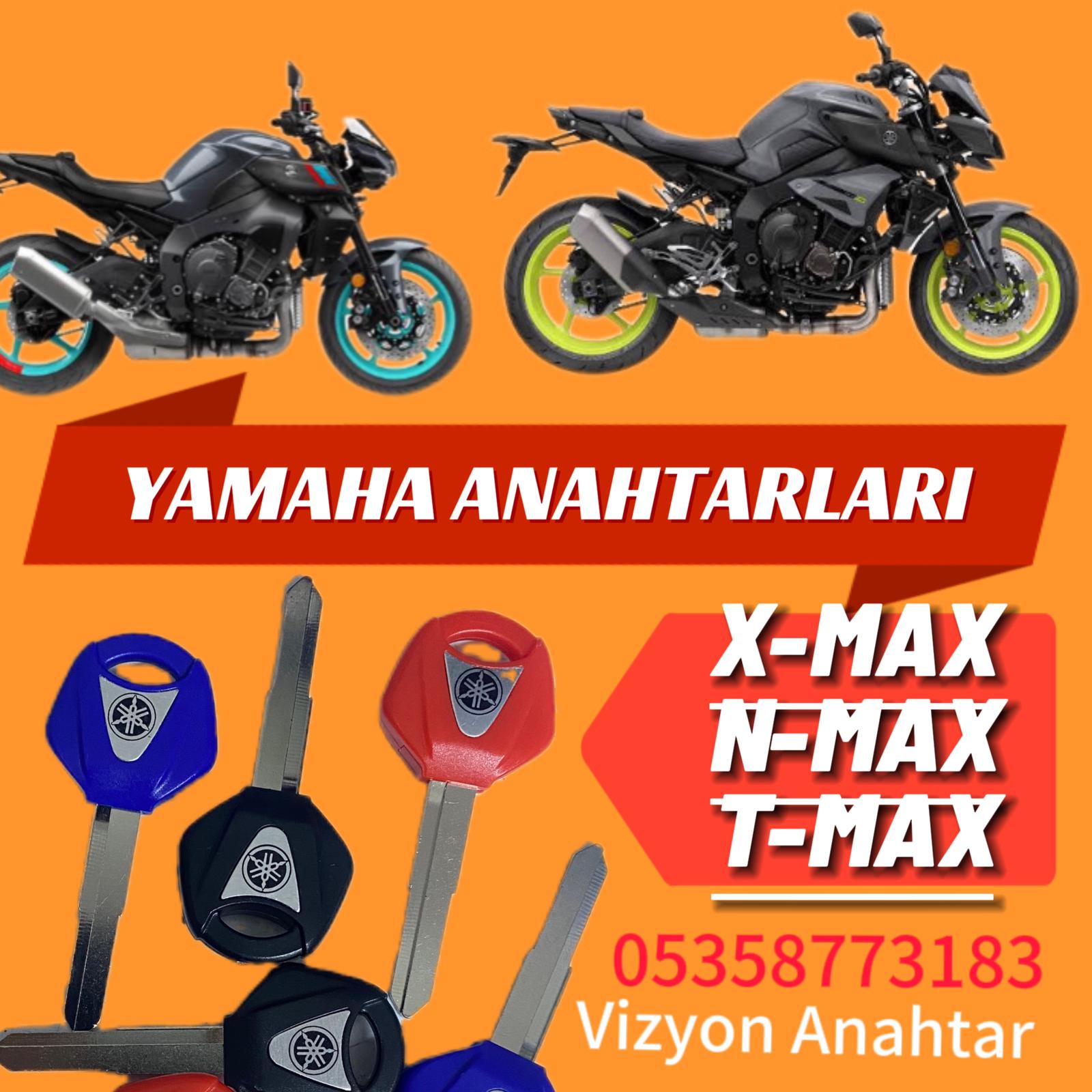 YAMAHA T-MAX ANAHTARLARI
